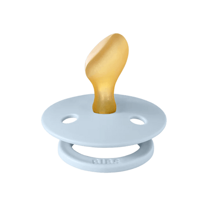 BIBS Speen Maat 2 Latex Anatomical Baby Blue/Petrol 2st koop je bij Babywinkel