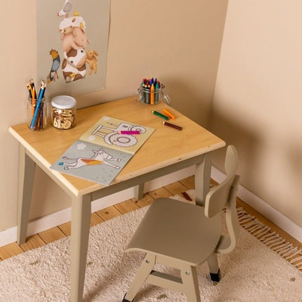 Little Dutch Tafel School Olive koop je bij Babywinkel