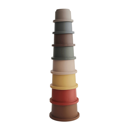 Mushie Stapeltoren Retro koop je bij Babywinkel