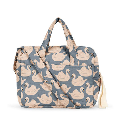 Konges Sløjd Poppen Luiertas Swan koop je bij Babywinkel