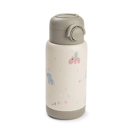 Done by Deer Thermos Rietjesfles Celebration Sand 340ml