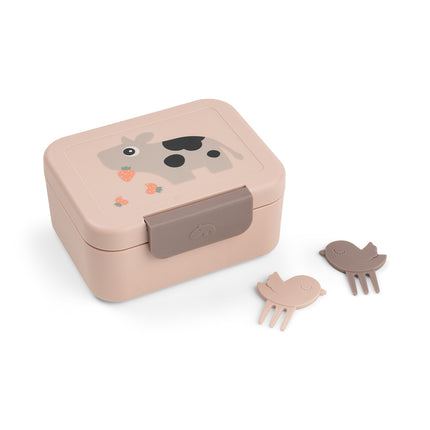 Done by Deer Lunchbox Incl. Snackprikkers Tiny Farm Powder