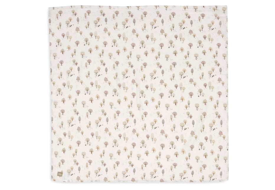 Hydrofiele Doek Large 115x115cm - Tiny Park - 2 Stuks