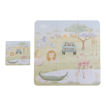 Little Dutch 6 in 1 Puzzel Safari