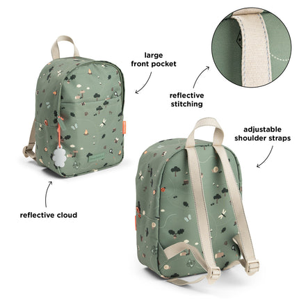 Done By Deer Rugtas Tiny Trails Green 7,5 liter