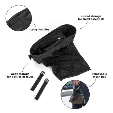 Done by Deer Kinderwagen Organizer Black