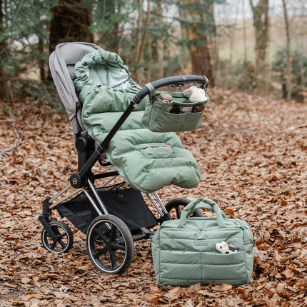 Done by Deer Kinderwagen Organizer Groen