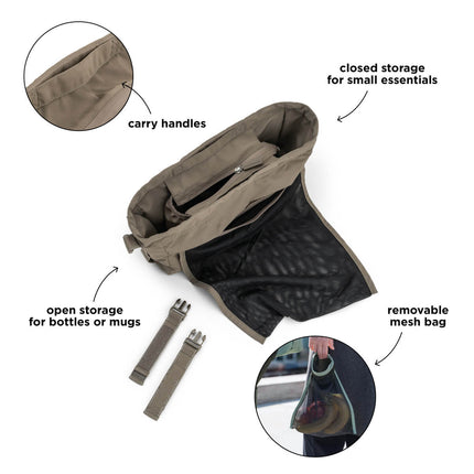 Done by Deer Kinderwagen Organizer Taupe