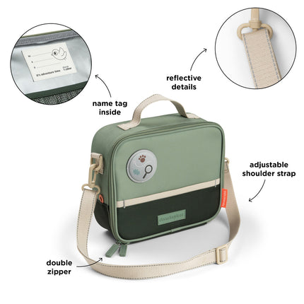 Done By Deer Thermos Lunchtas Tiny trails Green 4L
