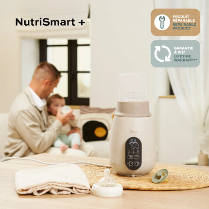 Babymoov Flessenwarmer en Sterilisator NutriSmart+ Mineral Beige