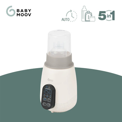 Babymoov Flessenwarmer en Sterilisator NutriSmart+ Mineral Beige