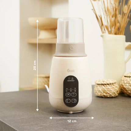 Babymoov Flessenwarmer en Sterilisator NutriSmart+ Mineral Beige