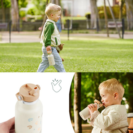 Babymoov Little Explorer Geïsoleerde RVS Drinkfles Ivory