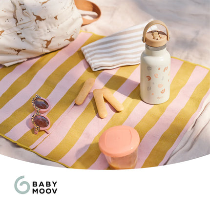 Babymoov Little Explorer Geïsoleerde RVS Drinkfles Ivory