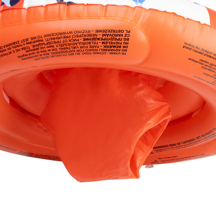 Swim Essentials Baby Float Wit/Rood Ocean Stripes 0-1 Jaar