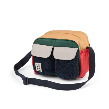 Liewood Thermos Tas Elijas Medium Classic Navy Multi Mix