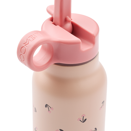 Liewood Waterfles Falk Mini Cherry heart / Rosey 350ml