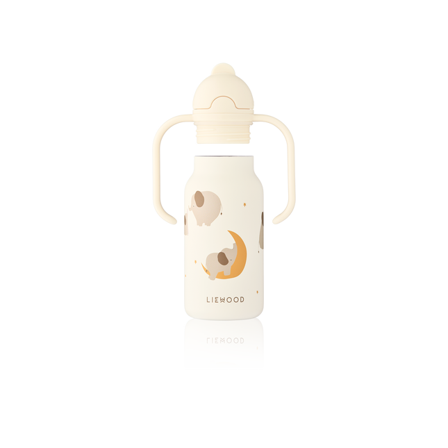 Liewood Kimmie Waterfles Elephant / Creme de la creme 250ml