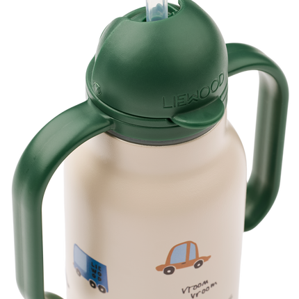 Liewood Waterfles Kimmie Cars / Sandy 250ml