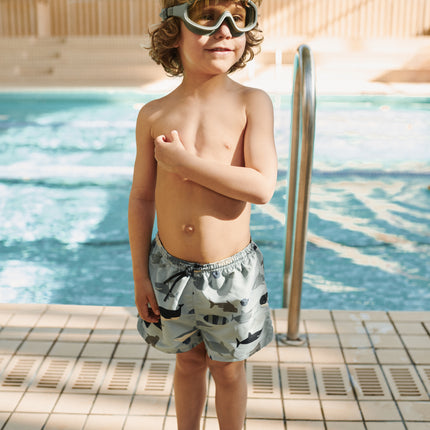 Gustav Printed Flippers Sea Peppermint