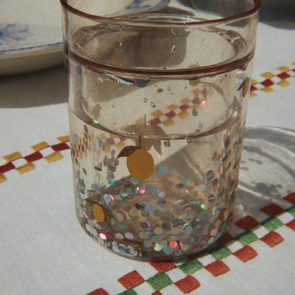Konges Sløjd Bekertje Glitter Lemon