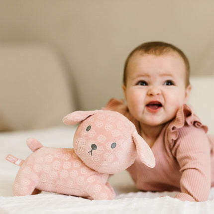 Nijntje Knuffel Snuffie Pink Flower 25cm