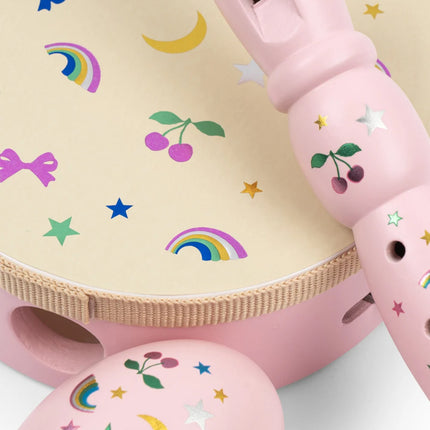 Konges Sløjd Muziekinstrumenten Set Rainbow Twinkle