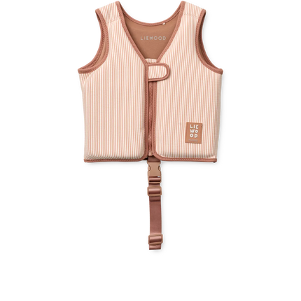 Liewood Zwemvest Dove Pale Tuscany / Crème De La Crème Stripe / Peach