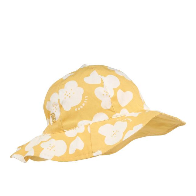 Liewood Zonnehoedje Baby Flower / Lemon Yellow