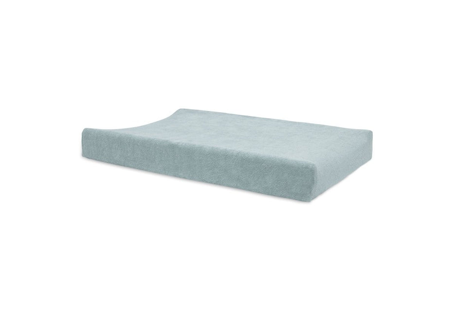 Aankleedkussenhoes Badstof 50x70cm - Sea Green/Biscuit - 2 Stuks - Babywinkel - 8717329393202