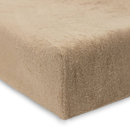 Aankleedkussenhoes Badstof 50x70cm - Wild Rose/Biscuit - 2 Stuks - Babywinkel - 8717329393219