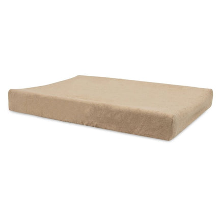 Aankleedkussenhoes Badstof 50x70cm - Wild Rose/Biscuit - 2 Stuks - Babywinkel - 8717329393219
