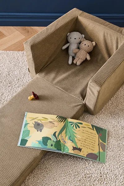 Armchair foldable green - Babywinkel - 7340028736035