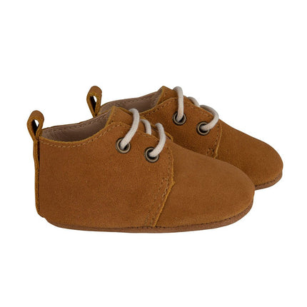 Baby Dutch Baby Schoentjes Cognac Suede - Baby Dutch - Babywinkel - 8719558440009