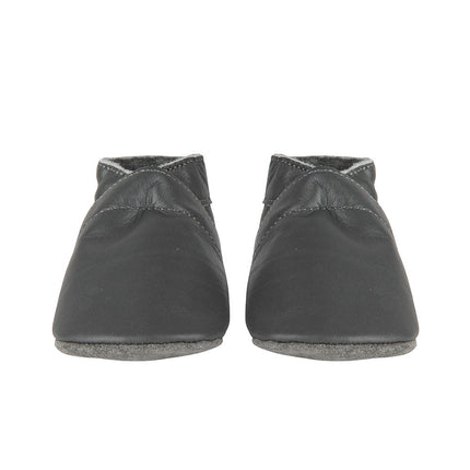 Baby Dutch Baby Schoentjes Effen Antraciet - Baby Dutch - Babywinkel - 8719558440122