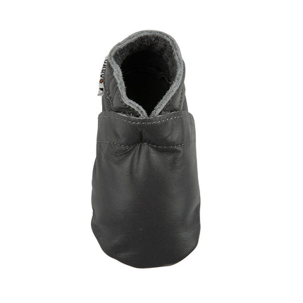 Baby Dutch Baby Schoentjes Effen Antraciet - Baby Dutch - Babywinkel - 8719558440122