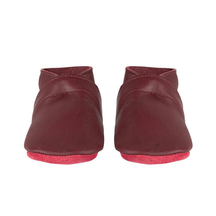 Baby Dutch Baby Schoentjes Effen Bordeaux Rood - Baby Dutch - Babywinkel - 8719558444090
