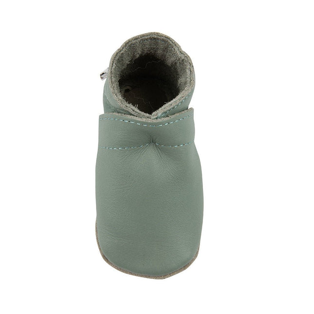 Baby Dutch Baby Schoentjes Effen Stone Green koop je bij Babywinkel