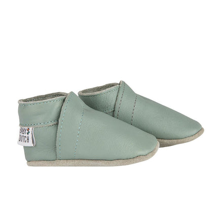 Baby Dutch Baby Schoentjes Effen Stone Green - Baby Dutch - Babywinkel - 8719558444151