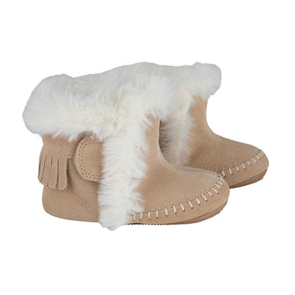 Baby Dutch Baby Schoentjes Hoog Beige - Baby Dutch - Babywinkel - 8719558449132