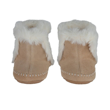 Baby Dutch Baby Schoentjes Hoog Beige - Baby Dutch - Babywinkel - 8719558449132