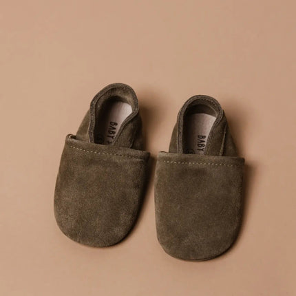Baby Dutch Baby Schoentjes Lio Brown Suede - Baby Dutch - Babywinkel - 8719558443178