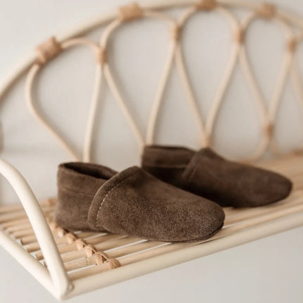 Baby Dutch Baby Schoentjes Lio Brown Suede - Baby Dutch - Babywinkel - 8719558443178