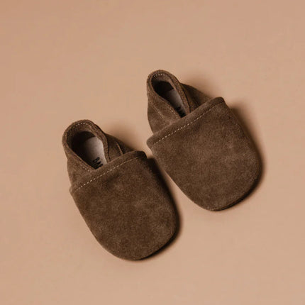 Baby Dutch Baby Schoentjes Lio Brown Suede - Baby Dutch - Babywinkel - 8719558443178