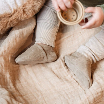 Baby Dutch Baby Schoentjes Lio Sand Suede - Baby Dutch - Babywinkel - 8719558443215