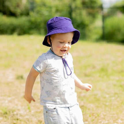 Baby Dutch Zonnehoedje Baby Blauw - Baby Dutch - Babywinkel - 8719558444502