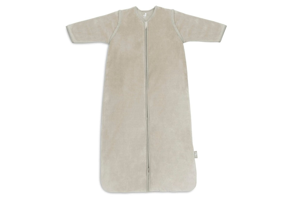 Baby Slaapzak met Afritsbare Mouw 110cm Velvet - Olive Green - Babywinkel - 8717329375789