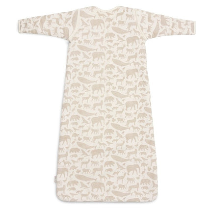 Baby Slaapzak met Afritsbare Mouw Animals - Nougat - Babywinkel - 8717329375994