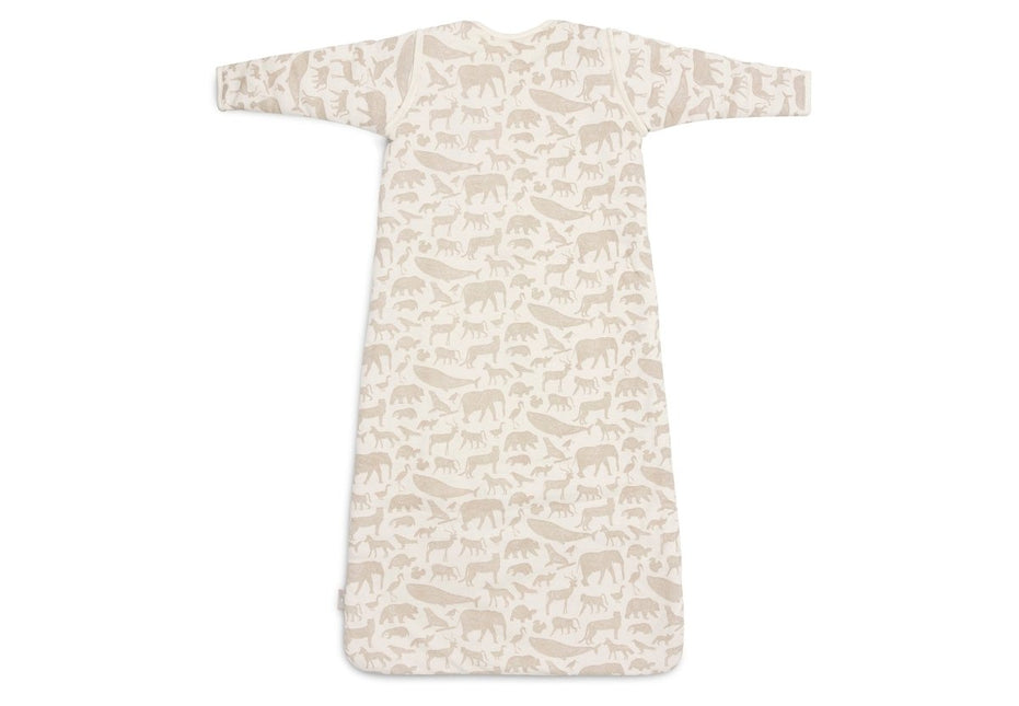 Baby Slaapzak met Afritsbare Mouw Animals - Nougat - Babywinkel - 8717329375994