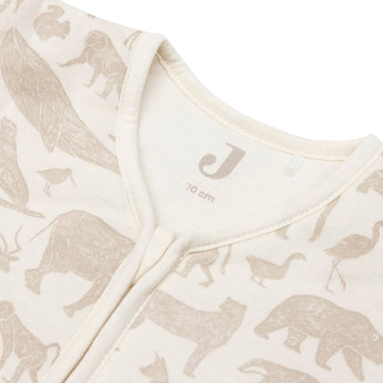 Baby Slaapzak met Afritsbare Mouw Animals - Nougat - Babywinkel - 8717329375994